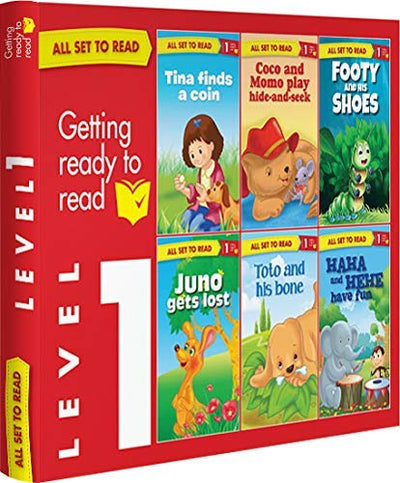 All set to Read- Level 1 by Om Books Editorial Team [Hardcover]