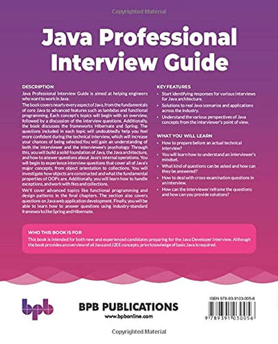 Java Professional Interview Guide byMandar Maheshwar Jog [Paperback]