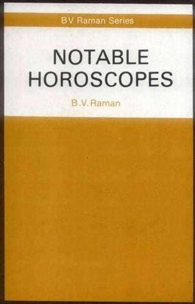 Notable Horoscopes Paperback