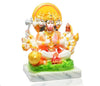 Hindu Gods : Hanuman Ji Panchmukhi Idol in Marble Suitable for Home Decor & Gifting Purpose on Special Occasions