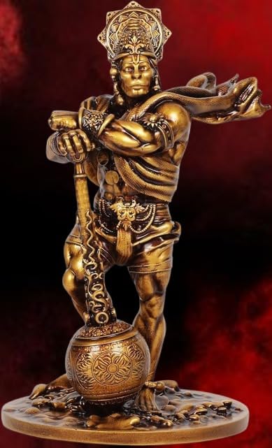 Hindu Gods : Hanuman Ji Idol for Car Dashboard, Home Decoration and Puja