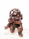 Hindu Gods : Hanuman Ji Patina Antique Finish Copper Idol - Pack of 1 Piece
