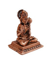 Hindu Gods : Hanuman Ji Patina Antique Finish, Pack of 1 Piece Copper Idol