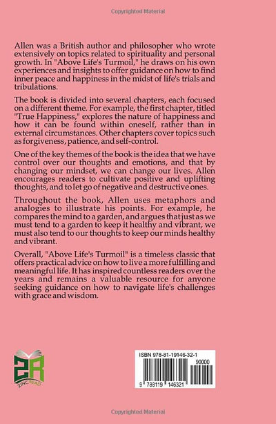 Above Life’s Turmoil [Hardcover] James Allen