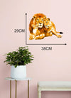 Lion King Queen Wall Sticker for Living Room/Bedroom/Office (Size - 38 Cm X 29 Cm)