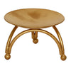 Handcrafted Golden Metal Tea Light Candle Holder Stand