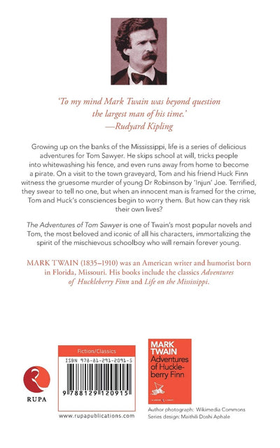 THE ADVENTURES OF TOM SAWYER by Mark Twain [Paperback]