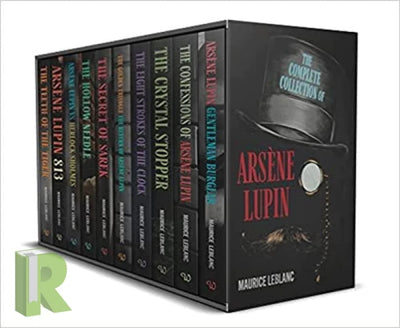The Complete Collection of Arsène Lupin 10 Books Box Set by Maurice Leblanc, Wilco International LLP [Paperback]