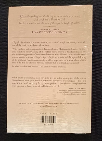 Play of Consciousness by Swami Muktananda [Paperback]