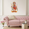 Shera Wali Maa Large Self Adhesive Wall Sticker for Home Decoration Size -50cmx60cm (Pack of 1)