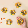 Rose Tea Light Holder Set of 6, Diwali Decoration Items for Home Decor