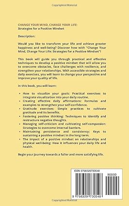 Change Your Mind Change Your Life by José M Pascual [Paperback]