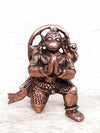 Hindu Gods : Hanuman Ji Patina Antique Finish Copper Idol - Pack of 1 Piece
