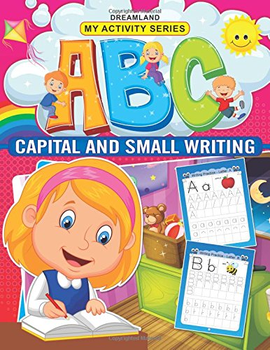ABC Capital and Small Writing Book by Dreamland Publications [Paperback]