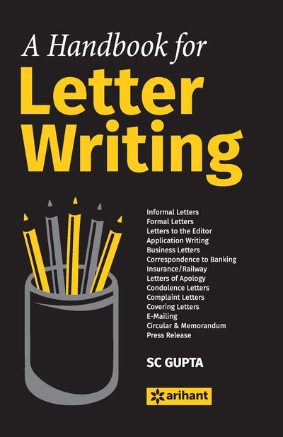 A Handbook for Letter Writing by S C Gupta [Paperback]
