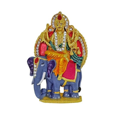 Lord Vishwakarma Idol for Car Dashboard, Home, Temple & Office Showpiece