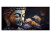 Canvas Print Unframed Rolled Art Print||Lord Buddha Canvas Wall Art Print for Home Décor And Office||Unframed canvas Painting For Wall decor||Home wall and Office Interior