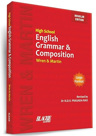 High School English Gram & Comp by N.D.V. Prasada Rao [Paperback]