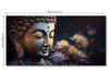 Canvas Print Unframed Rolled Art Print||Lord Buddha Canvas Wall Art Print for Home Décor And Office||Unframed canvas Painting For Wall decor||Home wall and Office Interior
