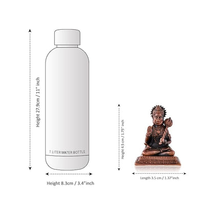 Hindu Gods : Hanuman Ji Statue Patina Antique Finish for Home Décor & Office Desk