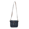 Women's Premium Cotton/Full Sling Shoulder Bag - BLUE