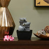 Decorative 3 Pots Polyresin Water Fountain for Home Decoration