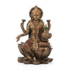Collectible India Goddess Lakshmi Idol Hindu Laxmi Goddess Statue Home Office Decor