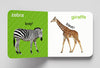 My First Book of Touch And Feel - Wild Animals [Board book]