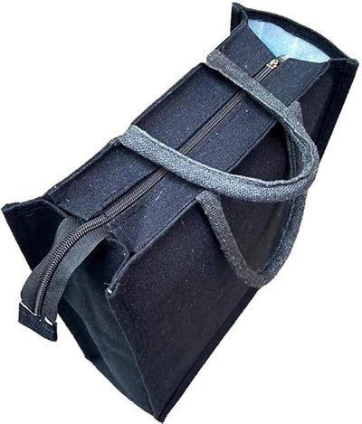 Trendy Jute Bags Eco-Friendly Jute Bags Tiffin/Shopping Grocery Multipurpose Hand Bag with Zip & Handle for Men and Women Flower Printed