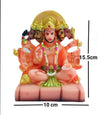 Hindu Gods : Panchmukhi Hanuman Ji Statue for Home Decor, Gifting, Protection from Evil Eye