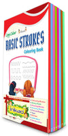 Colouring Books Collections for Early Learning Pack of 8 [Paperback]