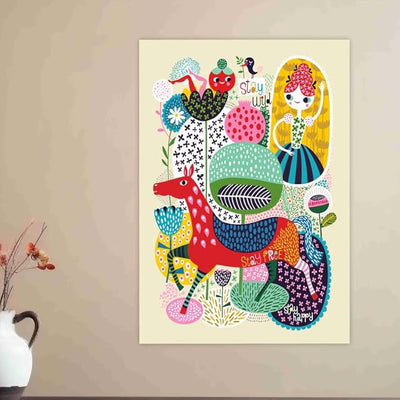 Canvas Print Unframed Rolled Art Print|| Modern art Canvas Wall Painting for Home Décor And Office 24 inch x 36 inch