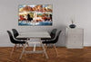 Canvas Print 7 Running Horses Vastu Canvas Unframed Wall Painting for Living Room, Bedroom, Office, Hotels, Drawing Room (Multicolor, 24x36Inch)