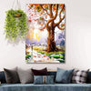 Canvas Print Unframed Rolled Art Print|| Abstract Nature Art Canvas Wall Painting for Home Décor And Office