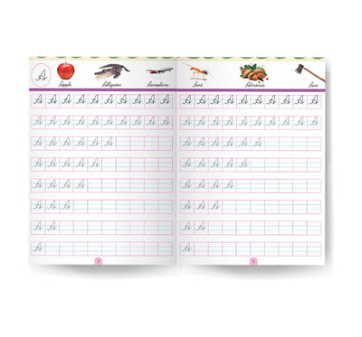 Cursive Writing Capital Letters [Paperback]