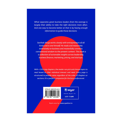 Founder's Office by Sarthak Ahuja [Paperback]