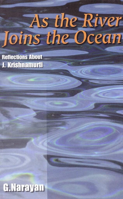 As the River Joins the Ocean by Giddu Narayan, Chandramouli Narsipur [Paperback]