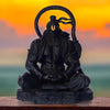 Hindu Gods : Hanuman Ji Dhyan Mudra Meditation Idol for Home, Car Dashboard, Decorative Showpiece, Pooja,Gift & Living Room