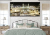 Canvas Print Makka Madina Canvas Big Painting for Living Room | Bedroom | Drawing Room & Office Walls (Canvas Print, Painting, wallpainting, 48x24 inch) unframed canvas painting