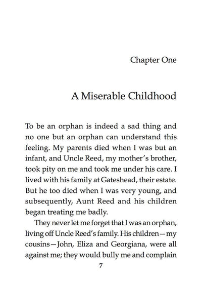 Children Classics - Jane Eyre by Charlotte Bronte [Hardcover]