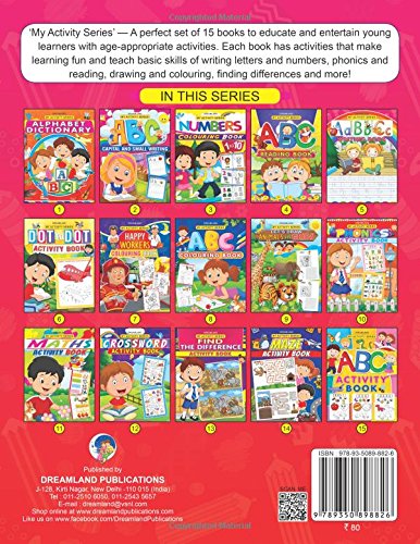 ABC Writing Book for Age 2 -5 Years by Dreamland Publications [Paperback]
