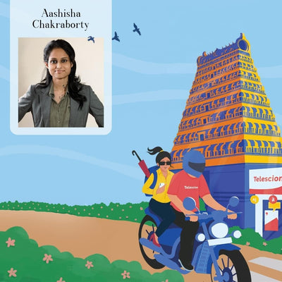 MISS ADVENTURES OF A SALESGIRL by Aashisha Chakraborty [Paperback]
