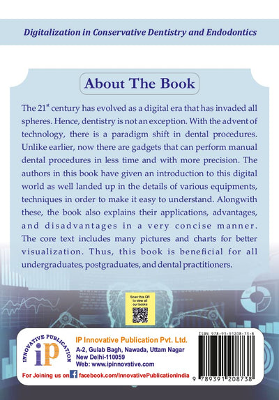 Digitalization in Conservative Dentistry and Endodontics by Dr. Divya, Dr. B. Rajkumar, Dr. Sandeep Dubey[Paperback]