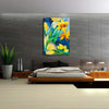 Canvas Print Beautiful Daffodil Flowers | Unframed  for Bedroom & Living Room | 16 x 22.9 inch (41 x 58 cms)