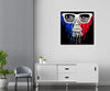 Canvas Print| Je Suis Paris| Abstract Art Unframed painting for Home décor|size - 13X13 Inches.