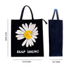 Trendy Jute Bags Eco-Friendly Jute Bags Tiffin/Shopping Grocery Multipurpose Hand Bag with Zip & Handle for Men and Women Flower Printed
