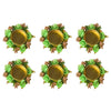 Rose Tea Light Holder Set of 6, Diwali Decoration Items for Home Decor