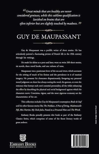 The Very Best Of Guy De Maupassant: Short Stories [Paperback]