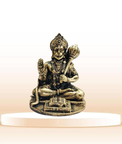 Hindu Gods : Hanuman Ji Murti for Home, Office, Pooja Temple Showpiece