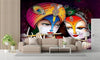 Radha Krishna Religious Sticker Wallpaper for Room Home Office Wall Decor (Size 24X36 Inch)